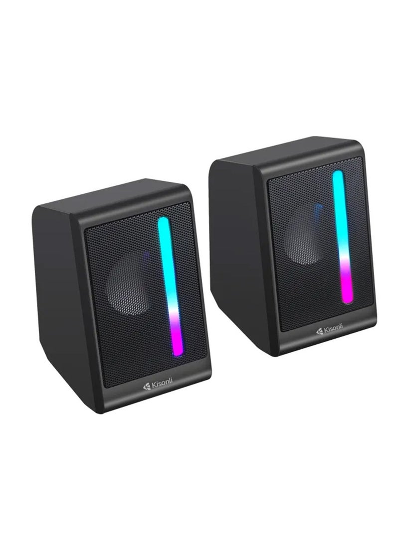 USB portable music speaker with light X16