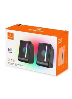 Kisonli USB portable music speaker with light X16  - Image 5