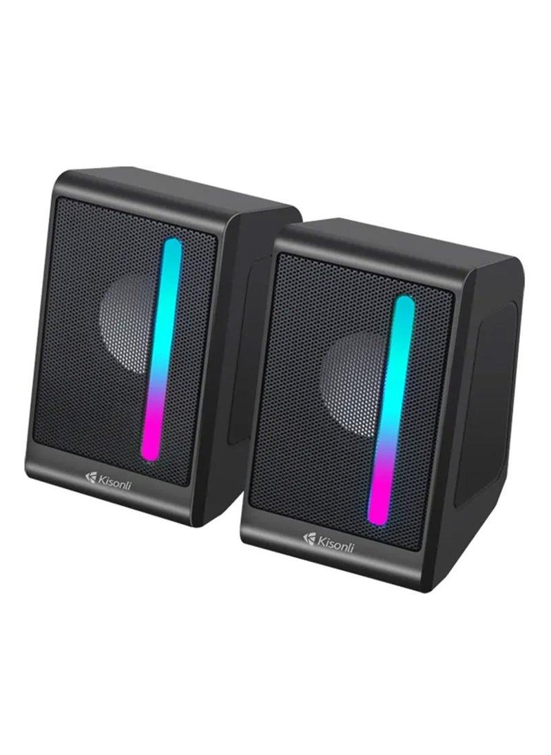 USB portable music speaker with light X16