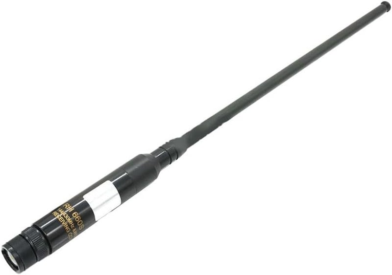 High Gain Dual Band Telescopic Antenna SMA Female for Two Way Radio 3 0dB 5 0dB 10W - Image 3