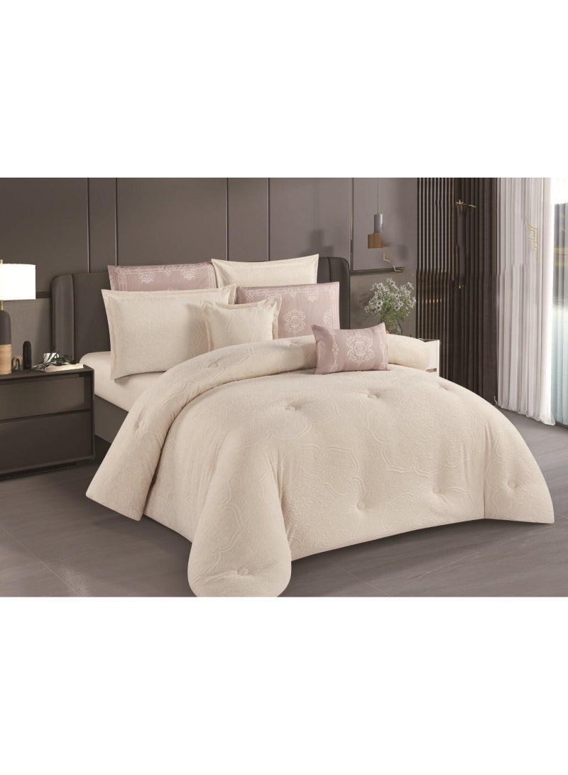 8-piece double bed set in a new design, size 240x220 cm.