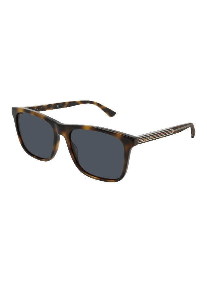 GUCCI GG0381SN 009 Men's Full Rim Square Sunglasses - Image 1