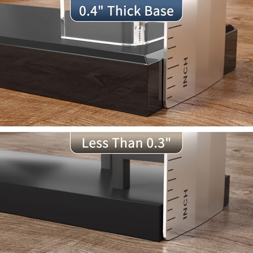 NIUBEE Acrylic Business Card Holder: Clear Plastic Business Cards Display Stand for Desk - Gift Card Organizer for Office 2 Pieces - Image 4