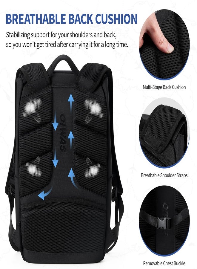 OIWAS 4949 BACKPACK, A, Black, Medium, A, Black - Image 5