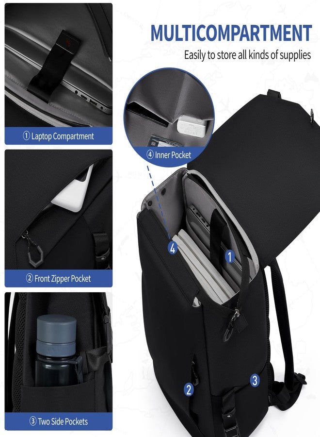 OIWAS 4949 BACKPACK, A, Black, Medium, A, Black - Image 3