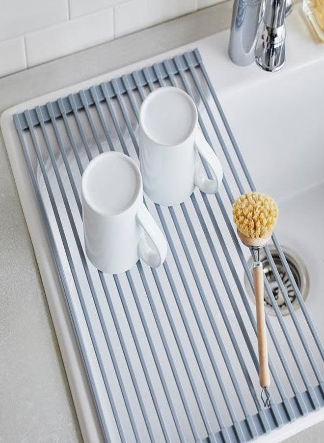 Sur La Table Over-the-Sink Drying Rack, Expandable Stainless Steel Rack that Spans the Sink for Maximum Drying Space - Image 4