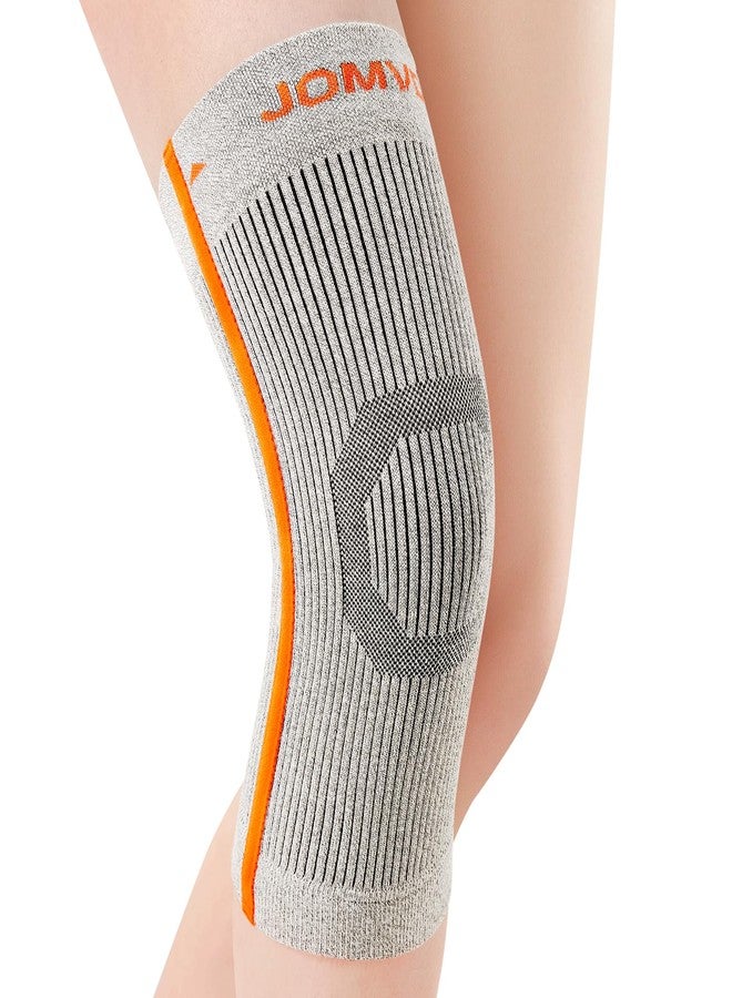 JOMVD Knee Compression Sleeve for Arthritis Pain – Knee Brace for Knee Pain Relief, Meniscus Tear, Inflammation, Circulation, Swelling & Injury Recovery – Anti-Slip Breathable Support for Women & Men,Medium - Image 1