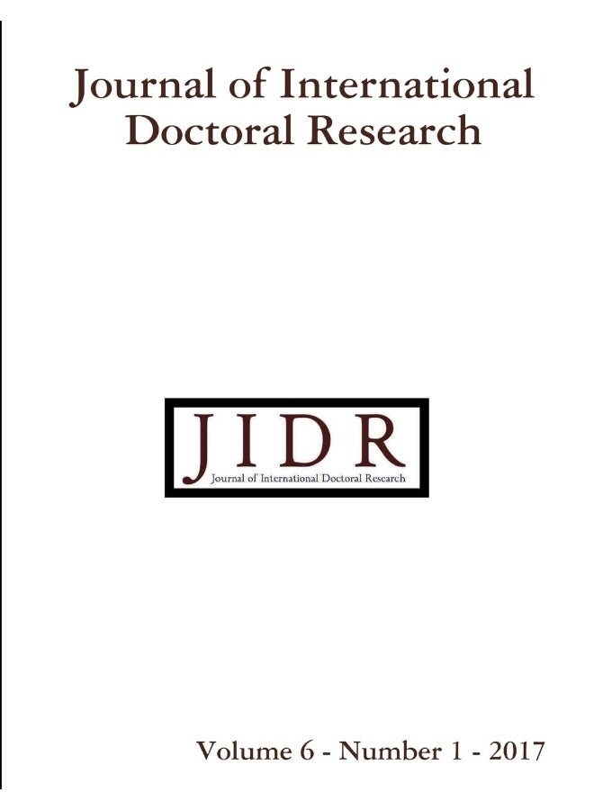 Journal of International Doctoral Research (JIDR) Volume 6, Number 1, 2017 - Image 1