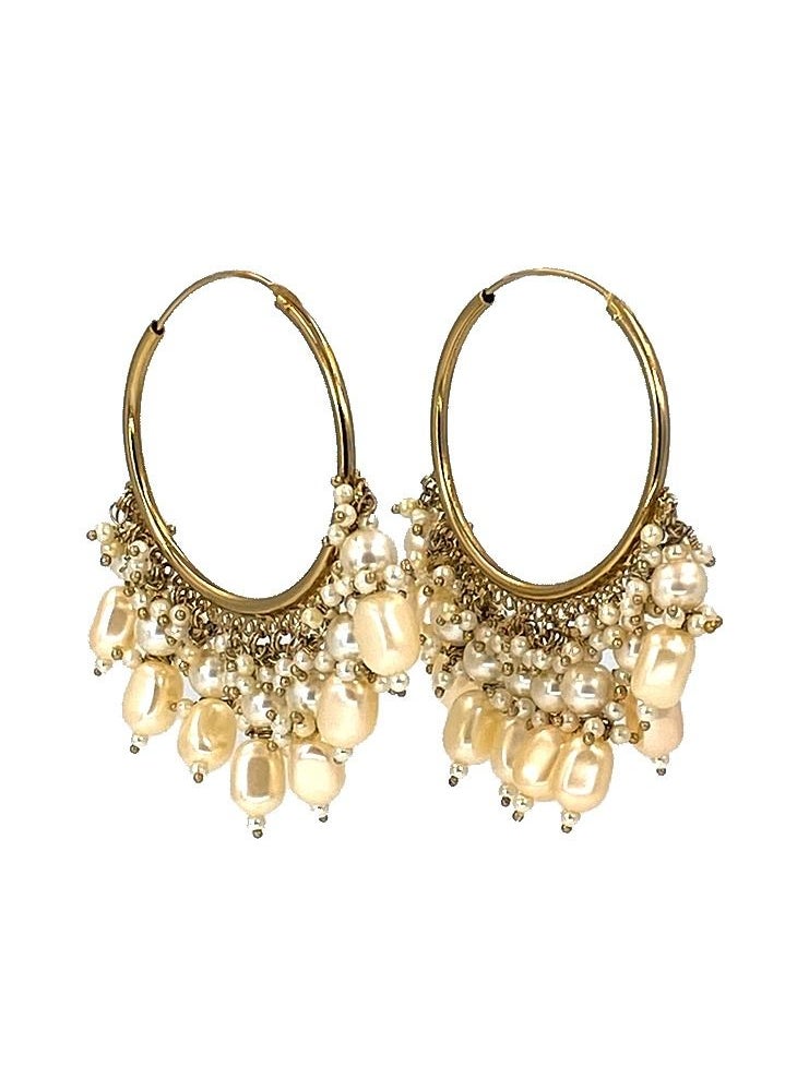GOHONA - GOHONA Bollywood Style Indian Traditional Jhumka Earring for Women - Image 1