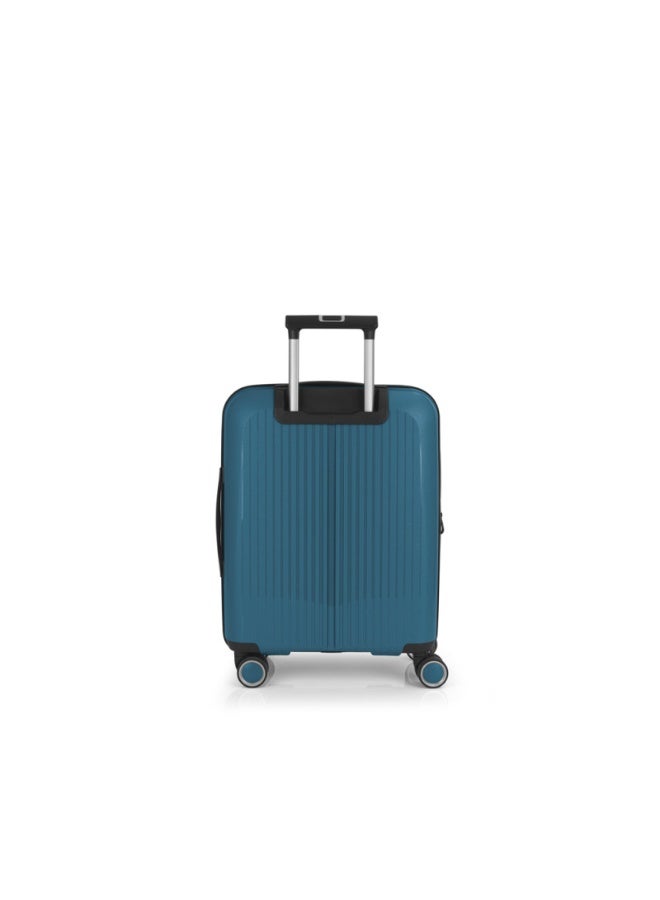 GABOL Brooklyn Hardside Luggage on Wheels for Unisex | Ultra Lightweight ABS with 4 Spinner Wheels | Color Turquoise - Image 3