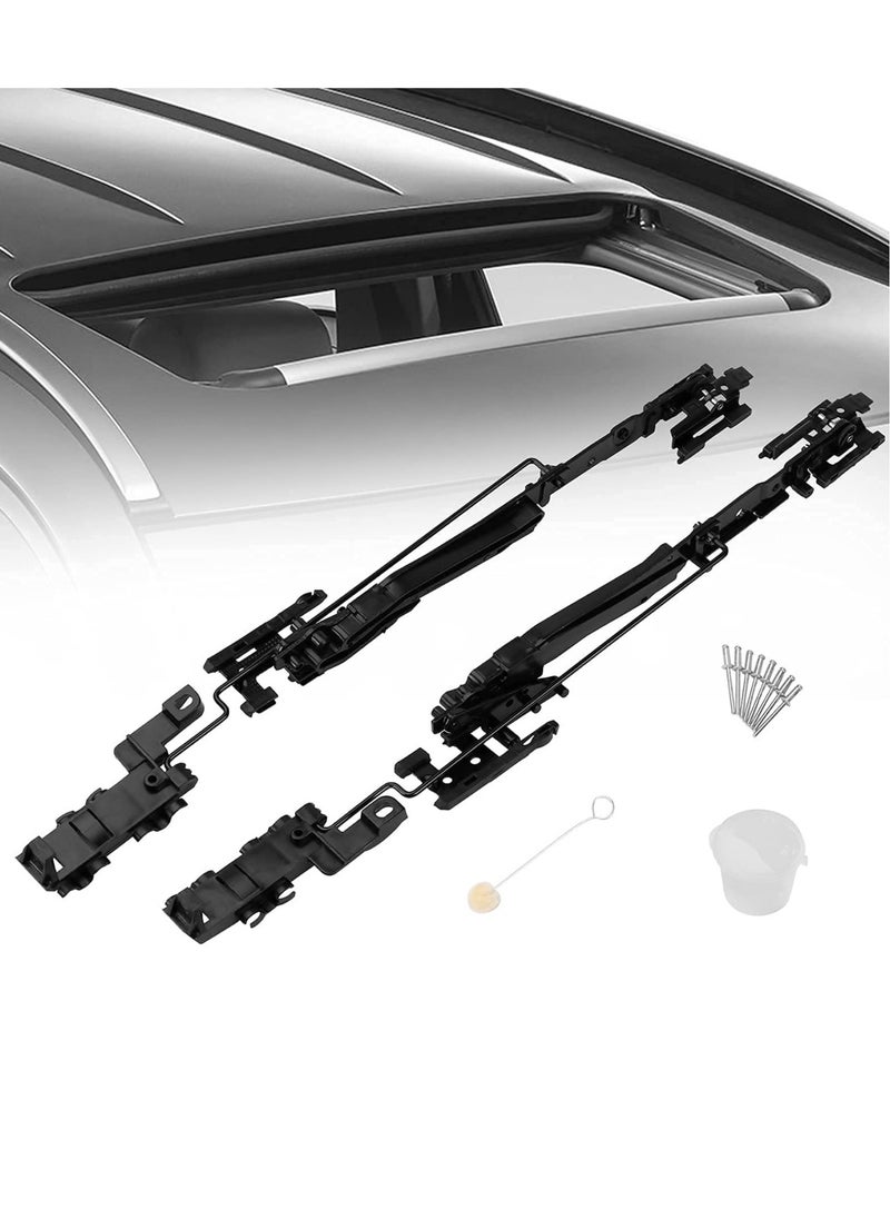 Excefore - Sunroof Repair Kit, Compatible with Ford F150/F250/F350/F450, Assembly Parts Replace, 02ESR1201ABK Sunroof Track Assembly - Image 1