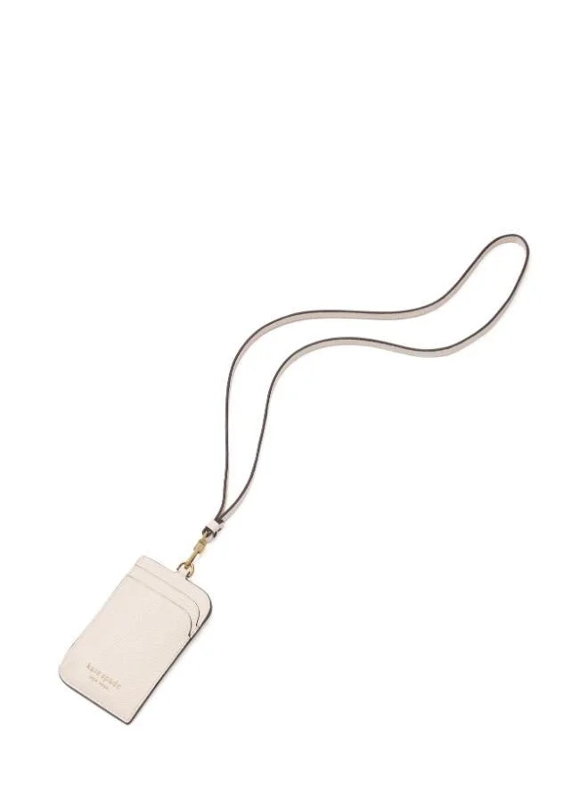 Kate Spade Ava Pebbled Leather Lanyard