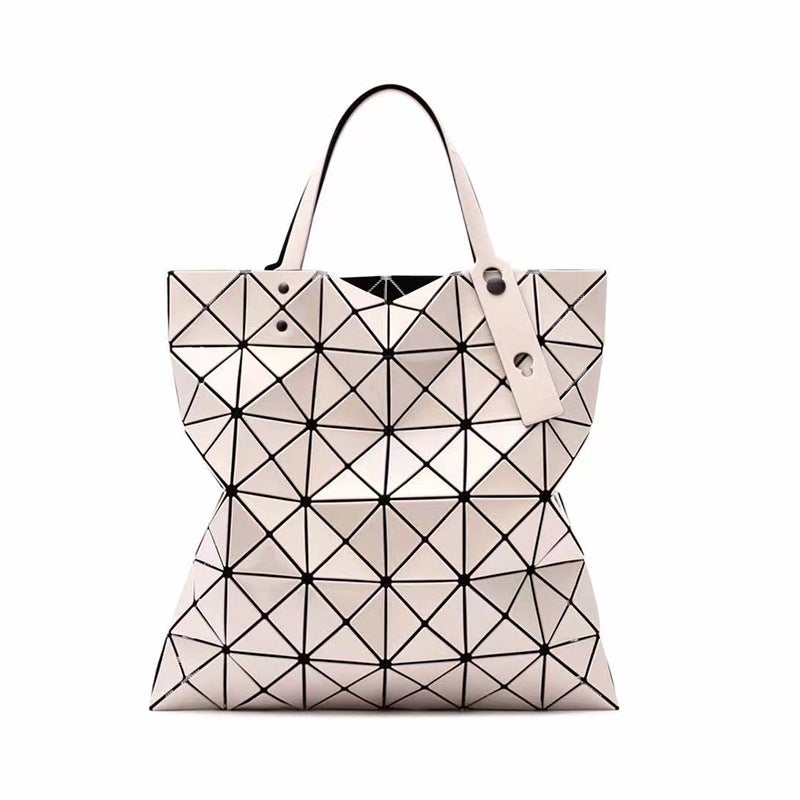Japanese Lifetime 6-Compartment Classic Summer Bag Shoulder Bag Classic 6-Compartment Women'S Bag Geometric Rhombic Tote Bag