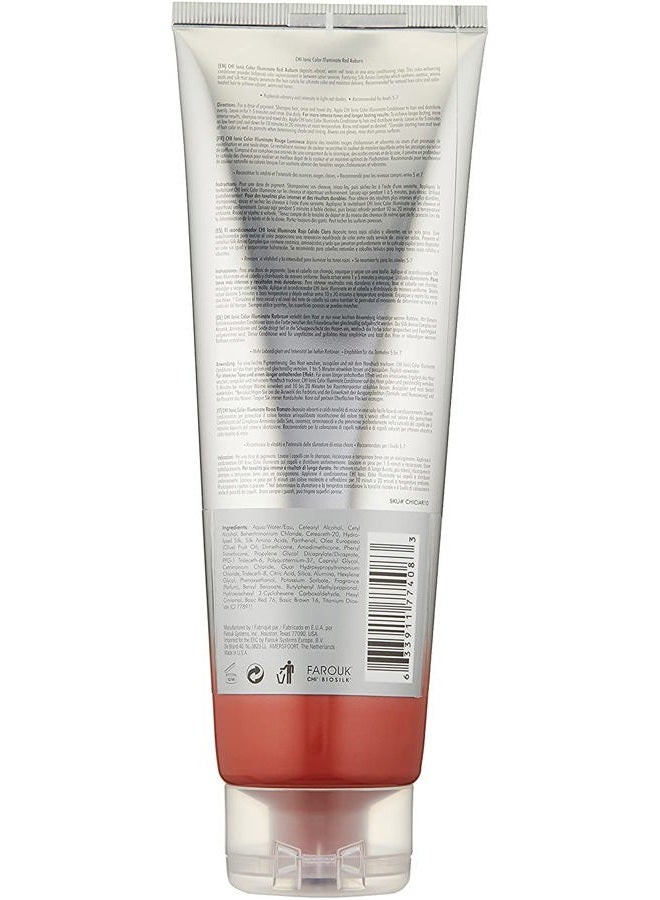 CHI Color Illuminate Conditioner, Helps Maintain Fresh Color In Natural & Color-Treated Hair, Sulfate, Paraben, & Cruelty-Free, Red Auburn, 8.5 Oz - Image 2