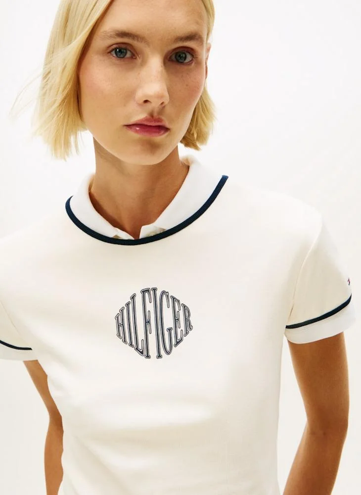 TOMMY HILFIGER Graphic Crew Neck T-Shirt