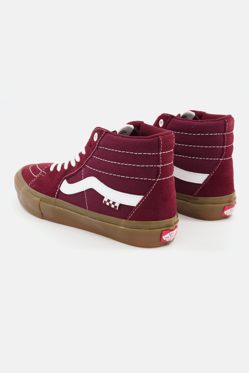 VANS أحذية التزلج للرجال سكيت-هاي، مارون - Image 2