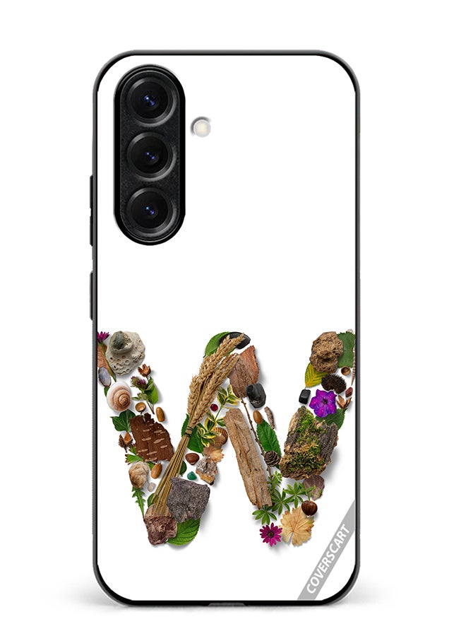 VR CREATIVE Protective Case Cover For Samsung Galaxy S25 Plus Alphabet W Design Multicolour