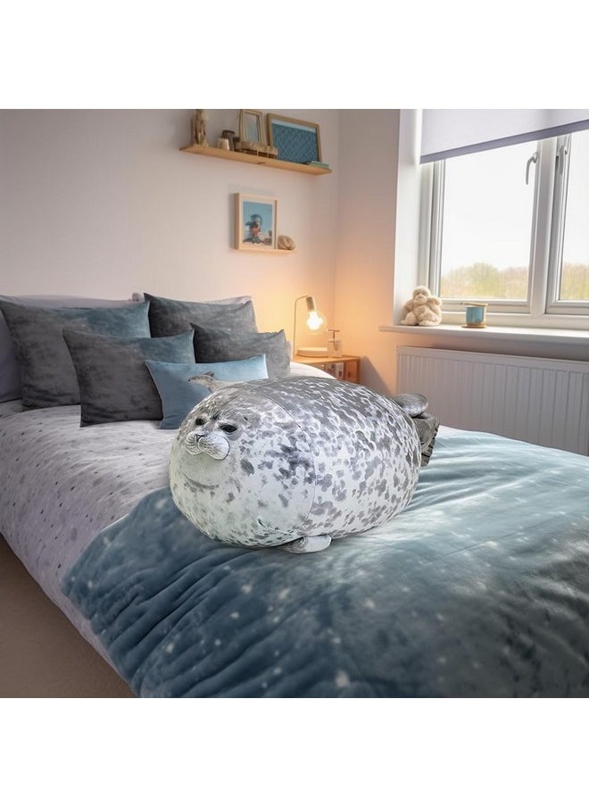 MerryXD Chubby Blob Seal Pillow,Stuffed Cotton Plush Animal Toy Cute Ocean Small(13 In)  - Image 4