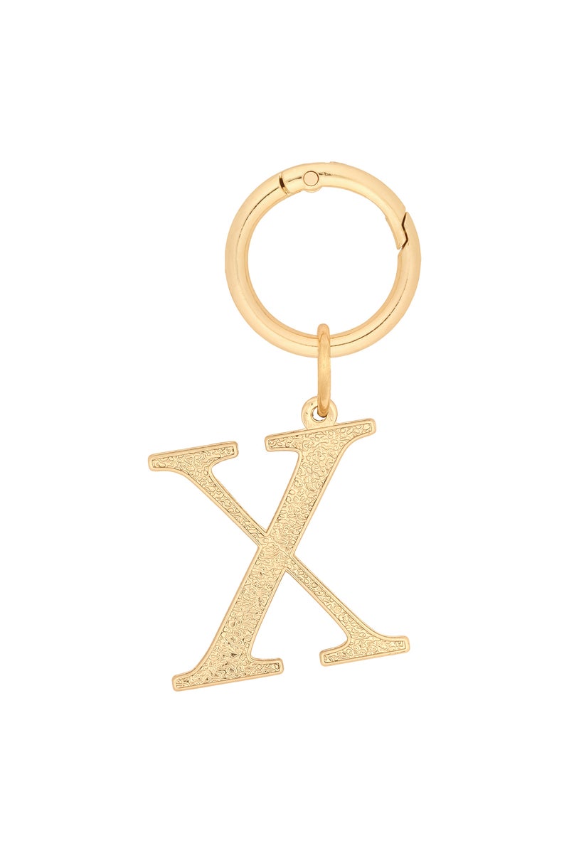 Lavie Women's Charm Alphabet Name X (Gold) - Image 1