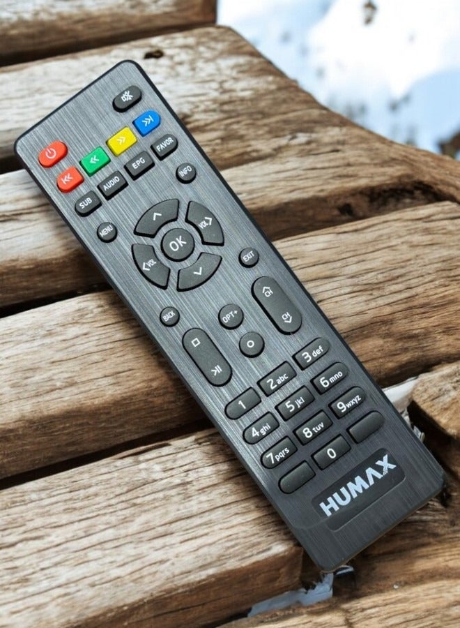 Humax Universal Remote Control - Ergonomic Design with Dedicated Playback and EPG Buttons - Image 2
