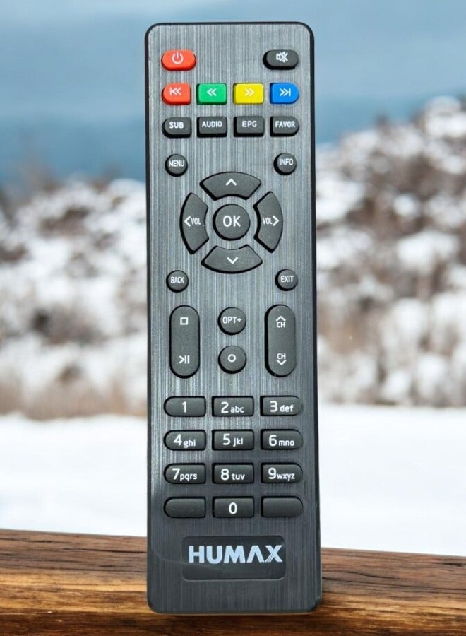 Humax Universal Remote Control - Ergonomic Design with Dedicated Playback and EPG Buttons - Image 3