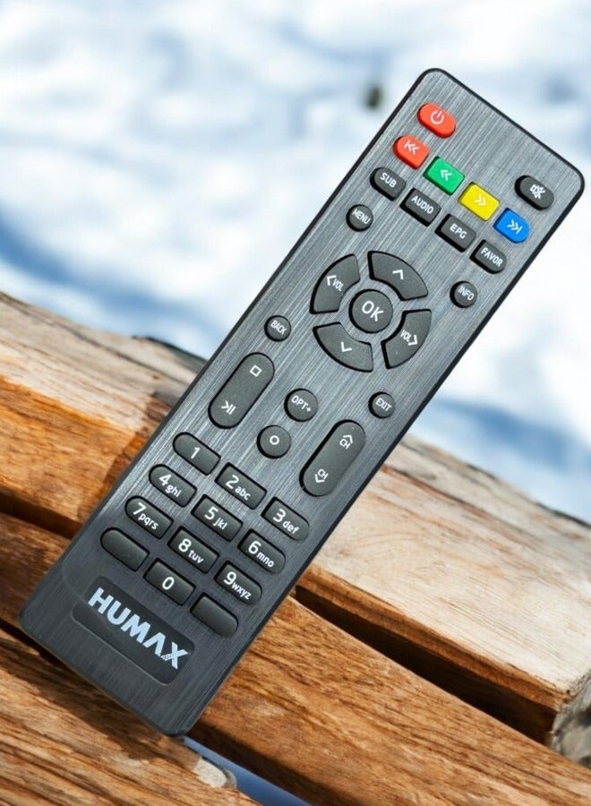 Humax Universal Remote Control - Ergonomic Design with Dedicated Playback and EPG Buttons - Image 4