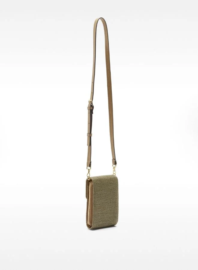PARFOIS STRAW-EFFECT PHONE CASE