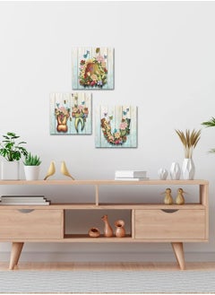 Today Idea Dental Anatomy Art Set of 3-Piece Human Teeth & Flower Butterflies Wall Art for Dental Clinics, Dentistry Offices & Medical Decor | Stretched Canvas Ready to Hang (12x12 inches) - pzsku/ZC15A0C1E248BE74BAB4DZ/45/_/1733467760/f37096ef-e25d-4079-a518-7df39d75dd88