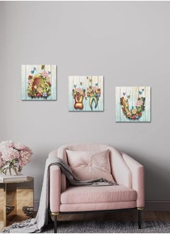 Today Idea Dental Anatomy Art Set of 3-Piece Human Teeth & Flower Butterflies Wall Art for Dental Clinics, Dentistry Offices & Medical Decor | Stretched Canvas Ready to Hang (12x12 inches) - pzsku/ZC15A0C1E248BE74BAB4DZ/45/_/1733467853/c9e8fe4d-8ea3-41c4-af83-63efda35ff6b