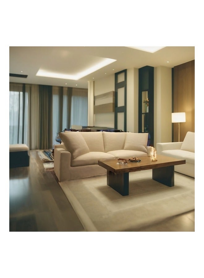 Micasa Elegant And Modern Design 2-Seater Sofa Light Khaki 67 X 97 X 180 Cm 2023-2-2P  - Image 2