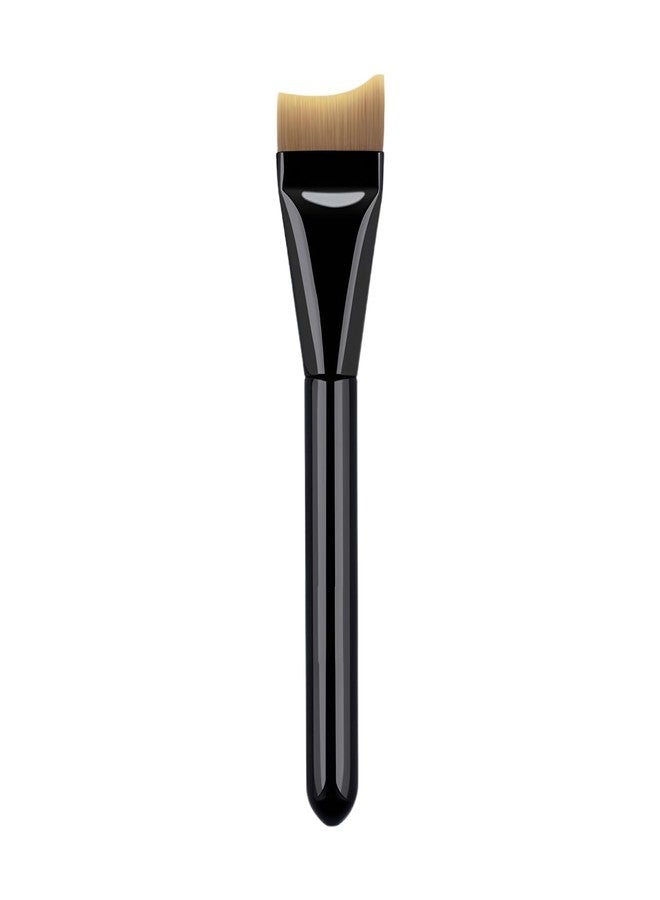 ELESDA Foundation Brush for Liquid Makeup, Angled Liquid Foundation Brush, Premium Makeup Brush Set, Cream Foundation Concealer Brush, Black - Image 1