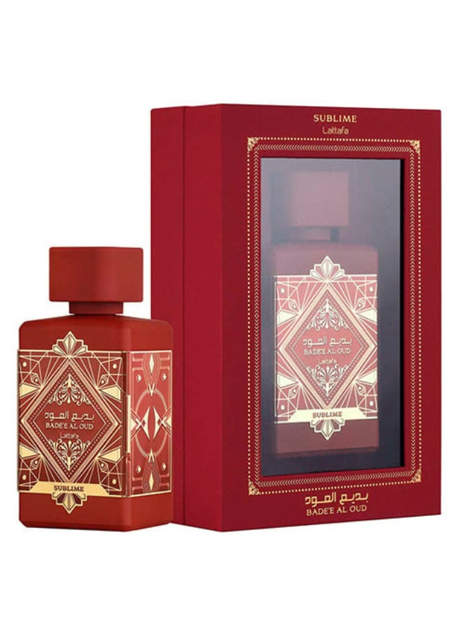 لطافة عطر بديع العود سوبليم من لطافة للنساء او دي بارفان 100مل - Image 1