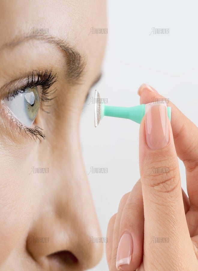 AUEAR, Pack of 10 Soft Silicone Contact Scleral Lens Insertion Tool Plunger for Hard Lenses Green Color - Image 5