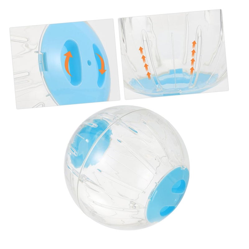 Small Animal Exercise Ball For Hamster Chinchilla Gerbil Transparent PC Material - Image 5