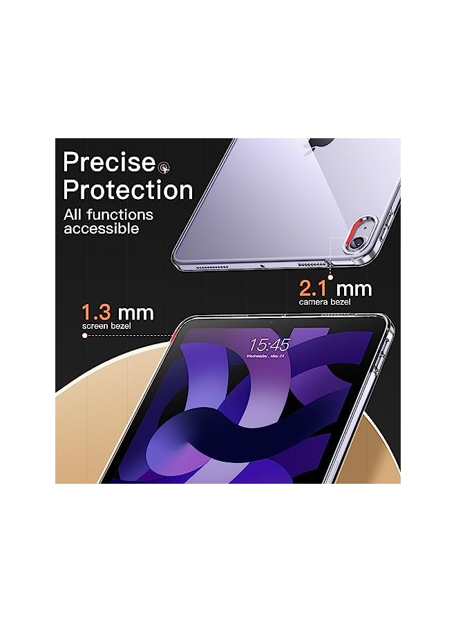 Jetech Case For Ipad Air 5/4 (10.9-Inch, 2022/2020 Model, 5Th/4Th Generation), Soft Tpu Transparent Slim Shockproof Tablet Cover, Support Pencil 2Nd Charging (Clear) - Image 5
