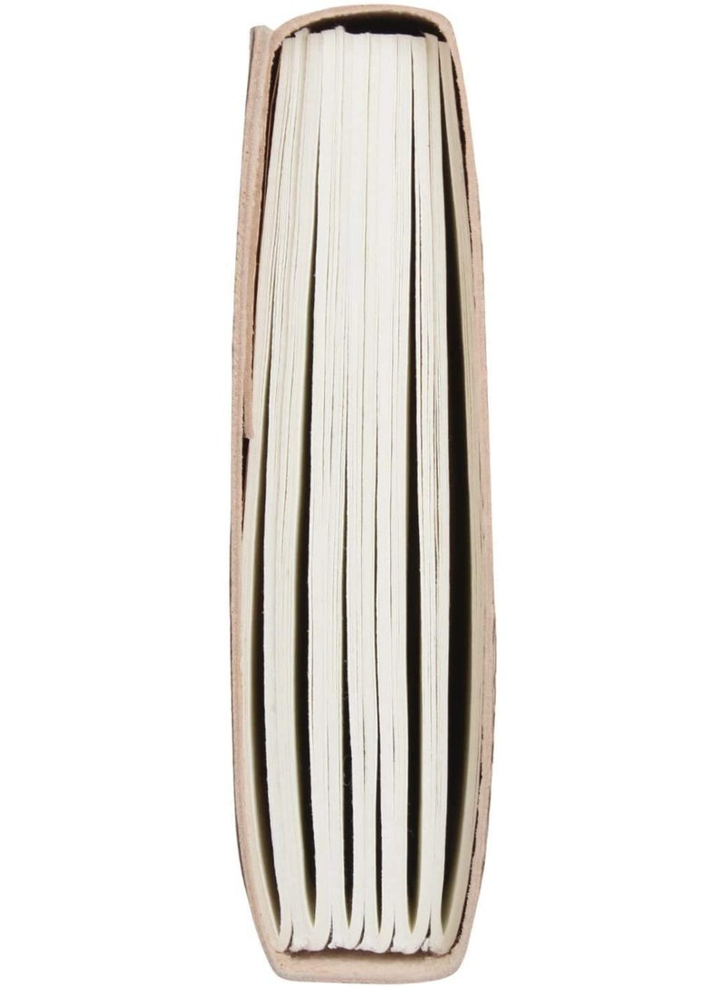 دفتر يوميات كبير مقاس 10 بوصة مصنوع يدويا من الجلد المزخرف بشجرة  فارغة كهدية قابلة لاعادة الملء، - Image 5