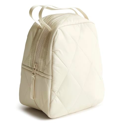 Vera Bradley Women's Featherweight Lunch Bag, Pumice Stone, One Size - Image 1