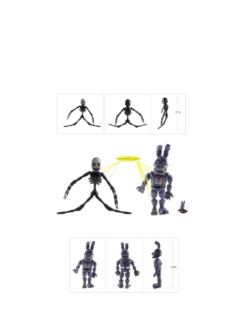 Y&D 6-Piece Five Nights At Freddy's Figure Set - Image 4