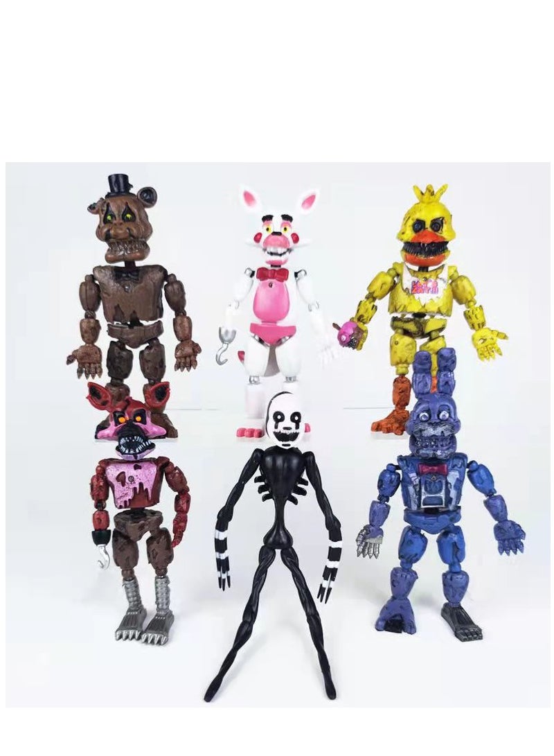 Y&D 6-Piece Five Nights At Freddy's Figure Set - Image 1