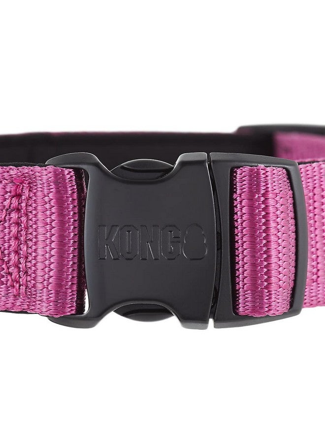 KONG Max HD Ultra Durable Neoprene Padded Dog Collar (Large, Pink) - Image 4