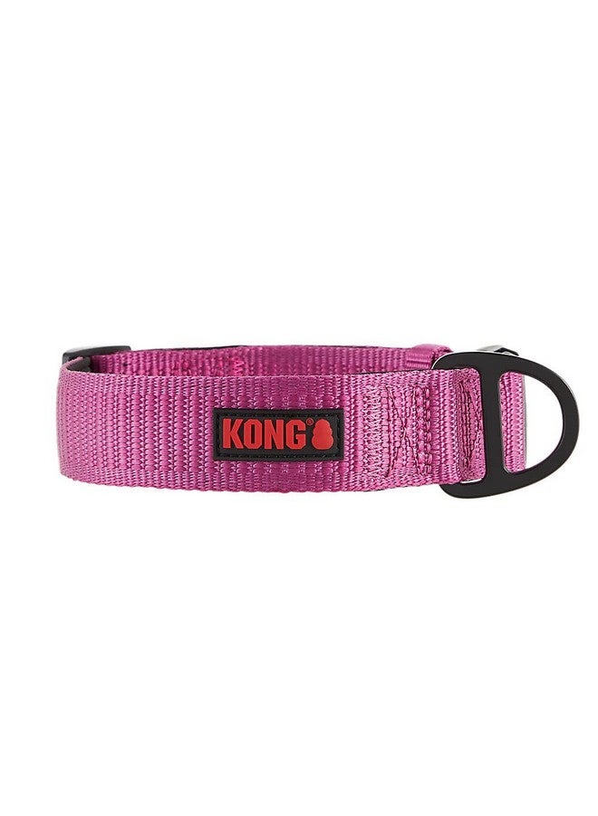 KONG Max HD Ultra Durable Neoprene Padded Dog Collar (Large, Pink) - Image 2