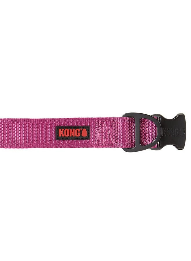 KONG Max HD Ultra Durable Neoprene Padded Dog Collar (Large, Pink) - Image 5