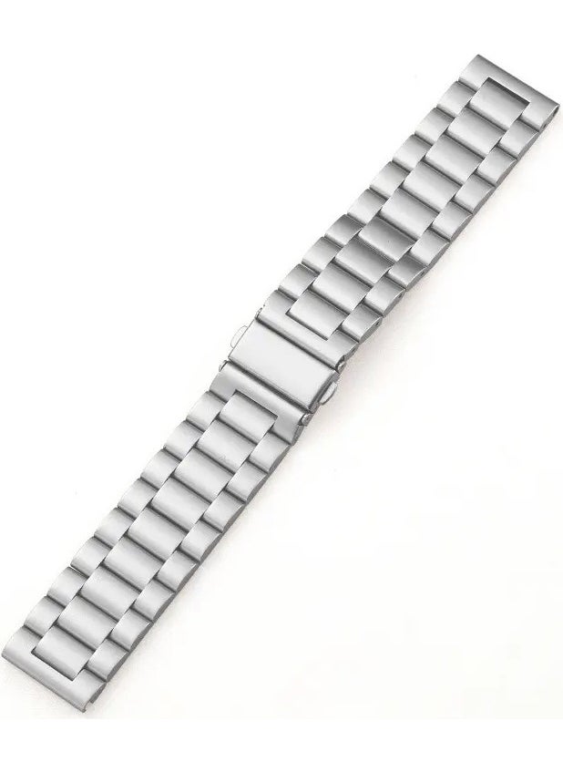 Tagomoon - Huawei Watch GT4 46MM Compatible Band Classic Diamond Model Stainless Steel Metal Strap - Image 1