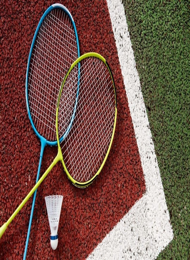 UPHILL® Sporting Badminton Net Nylon Brown, 4 Side Tape - Image 5