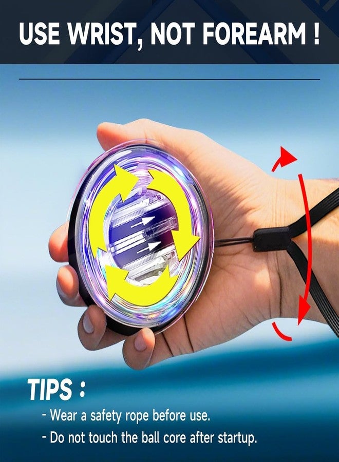 AFPIN- gyro ball | gyro ball wrist exerciser | wrist exercise equipment | gyro ball wrist trainer | Wrist Strengtheners - Image 3