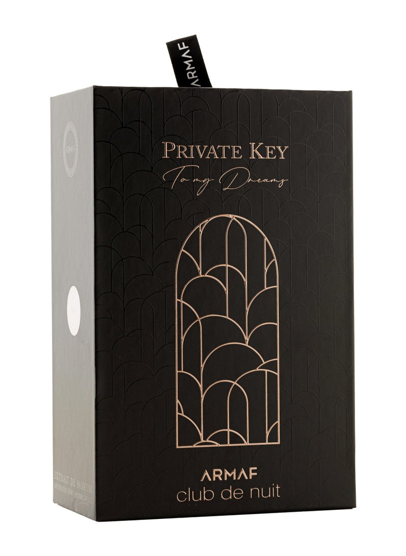 Armaf Armaf Club De Nuit Private Key To My Dreams Extrait De Parfum Black 100ml, Perfumes For Men, Perfume For Women  - Image 2