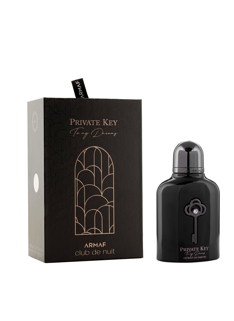 Armaf Armaf Club De Nuit Private Key To My Dreams Extrait De Parfum Black 100ml, Perfumes For Men, Perfume For Women  - Image 3