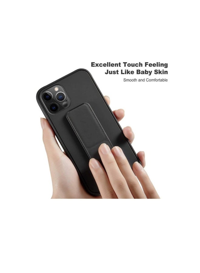 أكاليكس جراب سيليكون متعدد الوظائف لهاتف iPhone 12 Pro Max مع حامل مغناطيسي وتوافق مع حامل السيارة - Image 3