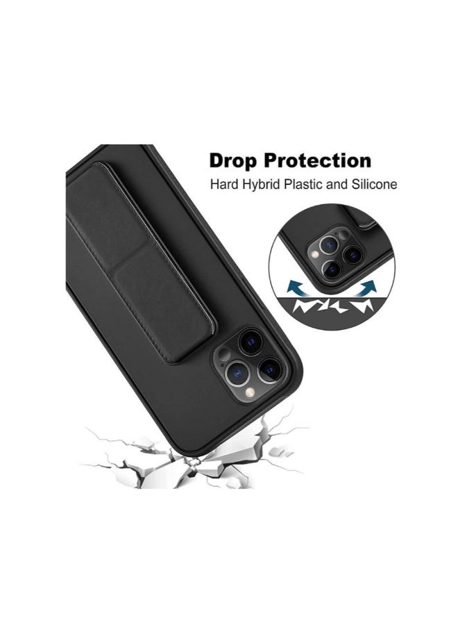 أكاليكس جراب سيليكون متعدد الوظائف لهاتف iPhone 12 Pro Max مع حامل مغناطيسي وتوافق مع حامل السيارة - Image 2