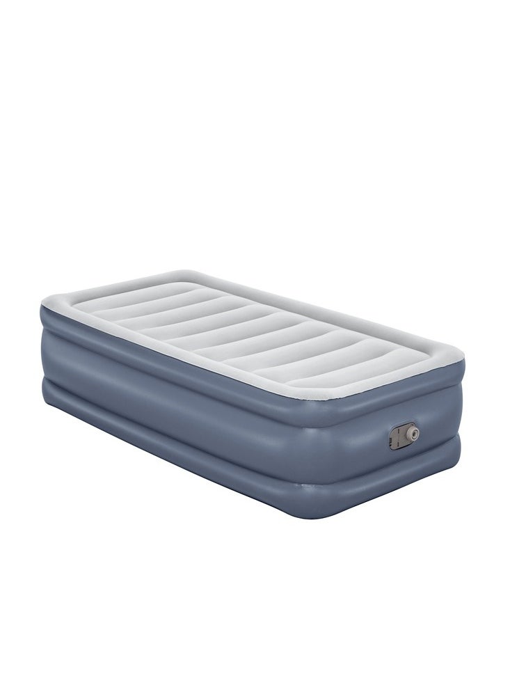 Bestway Bestway - Tritech Air Mattress Twin with Built-in AC Pump and Antimicrobial Coating 191x97x51 cm - 6713G  - Image 2